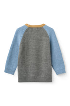 Pull côtelé en mérinos - Gris Mel Comb - 100 % laine mérinos - Copenhagen Colors - dos