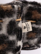 Babyschuhe Emo Leopard – 100 % Wolle – Alwero