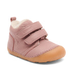 Barefoot Carter Lamb – Rose – Lamswol gevoerd – Eerste loopschoen – Bisgaard