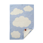 Wool baby blanket - Cloudy Day – Recycled wool & lambswool – Klippan