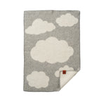 Wool baby blanket - Cloudy Day – Recycled wool & lambswool – Klippan