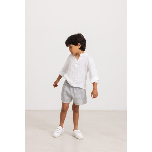 MarMar Copenhagen - Pina Linen Bottoms - Kort broekje - 100% linnen