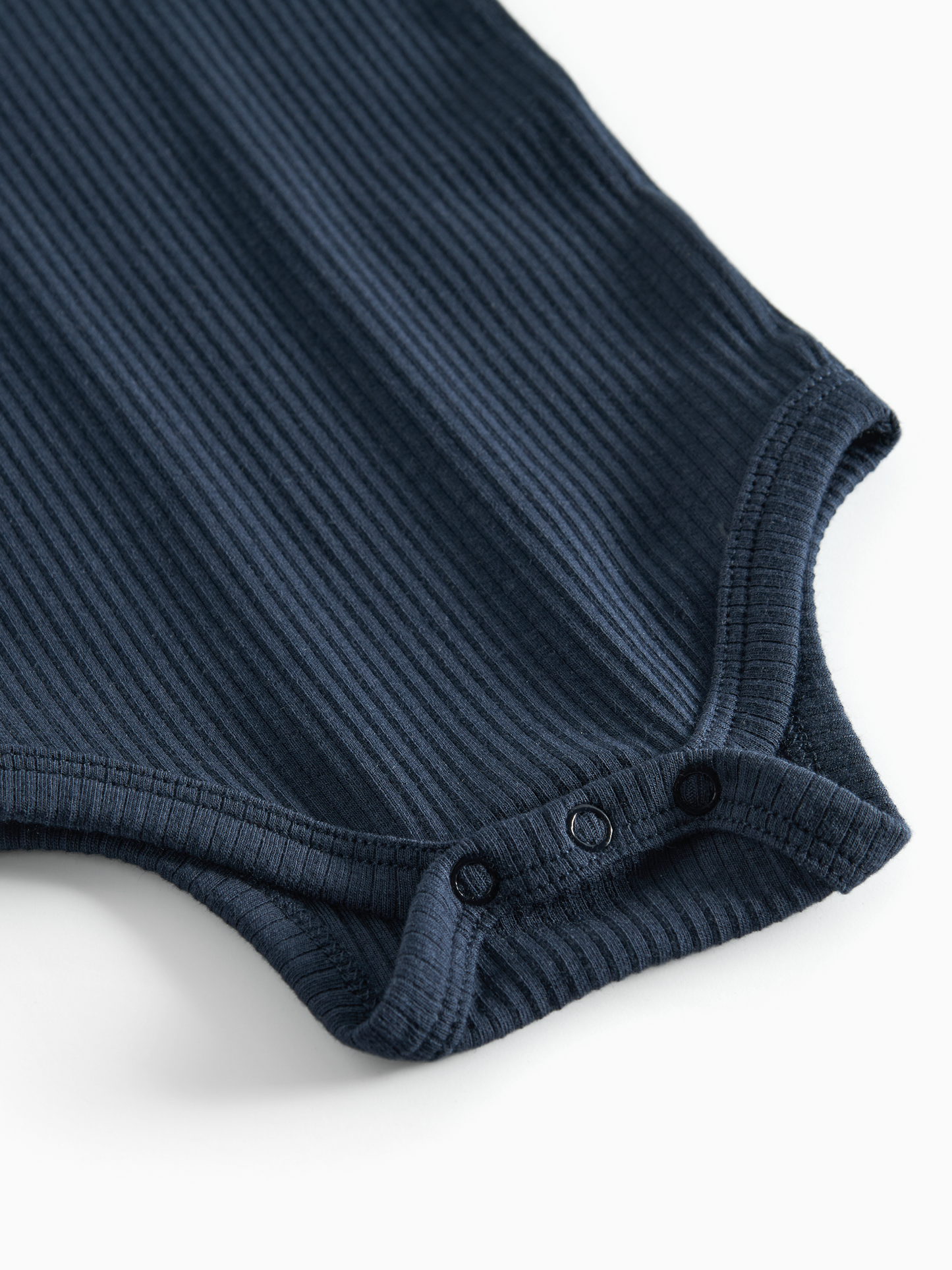 MarMar Copenhagen - Plain Body Modal - Baby Romper met lange mouwen - Blue