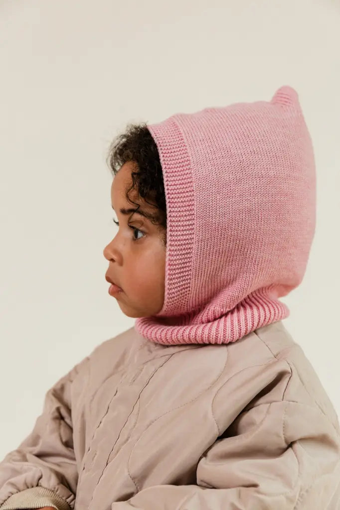 Balaclava Eddy - 100% extra fine Italian merino wool - HVID