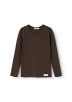 Longsleeve top Dark Roast – Modal & biologisch katoen – MarMar Copenhagen
