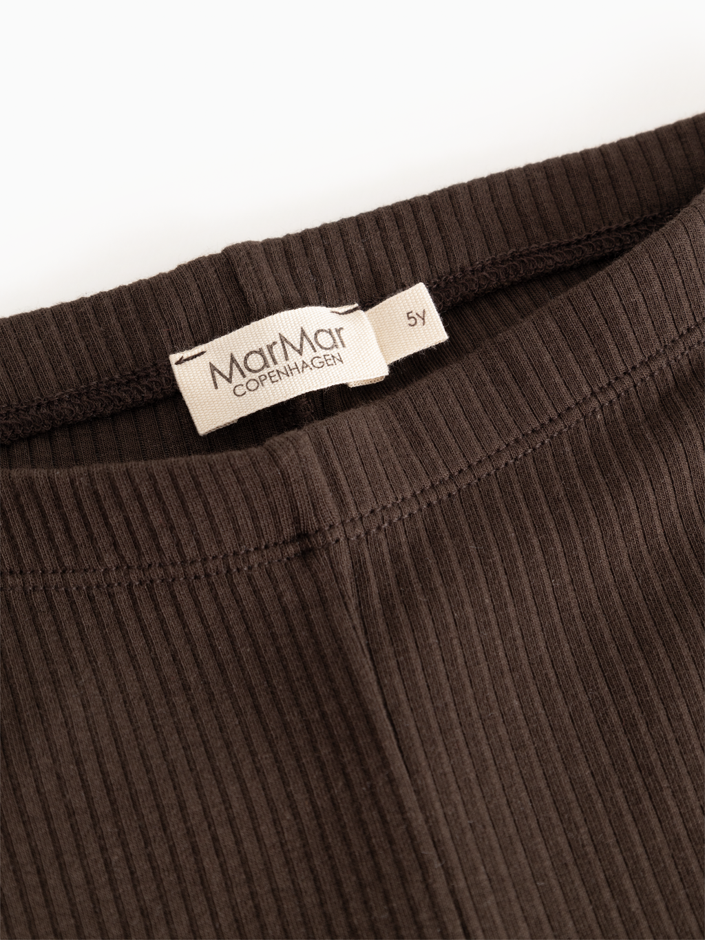 Baby legging Leg - Biologisch katoen & modal - Dark Roast - MarMar Copenhagen - productfoto - afbeelding 4