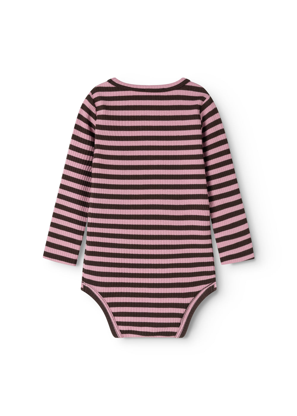 Plain Body LS - Gestreepte romper Heather Stripe –Biologisch katoen & modal – MarMar Copenhage