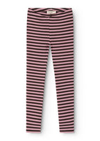 Leg Heather Stripe - Gestreepte babylegging – Biologisch katoen & modal – MarMar Copenhagen