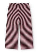 Wide leg broek - Pansi Heather Stripe –Biologisch katoen & modal – MarMar Copenhagen