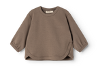 Baby sweater Toan B - Double Jersey - Dusty Brown - MarMar Copenhagen - productfoto - afbeelding 3