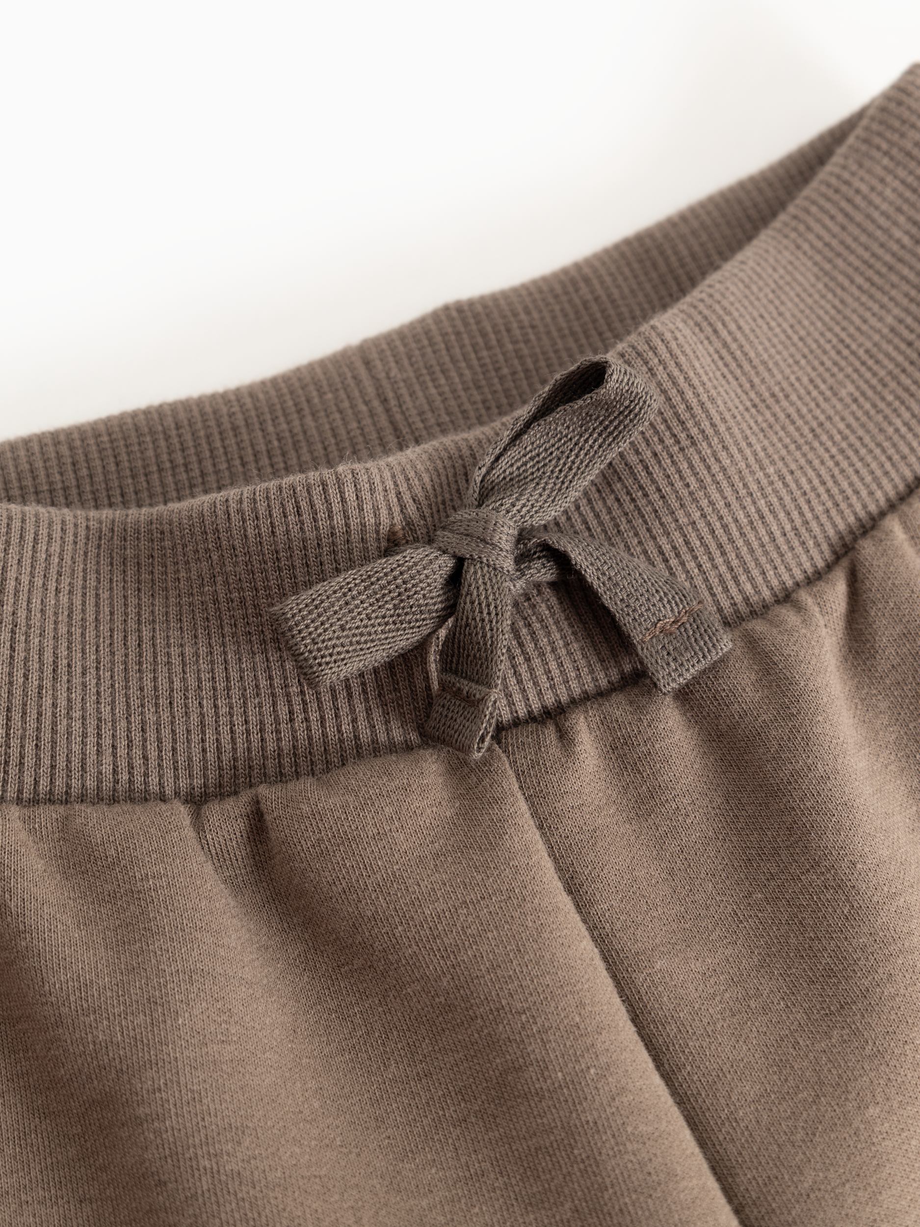 Baby joggingbroek Peon B - Biologisch katoen - Dusty Brown - MarMar Copenhagen - detail - afbeelding 5