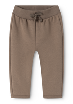 Baby joggingbroek Peon B - Biologisch katoen - Dusty Brown - MarMar Copenhagen - productfoto - afbeelding 2