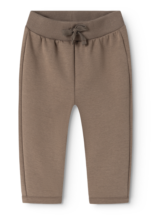 Baby joggingbroek Peon B - Biologisch katoen - Dusty Brown - MarMar Copenhagen - productfoto - afbeelding 2