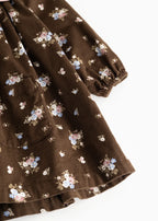 Babyjurk Dulle Autumn Bouquet – Fine cord katoen – MarMar Copenhagen