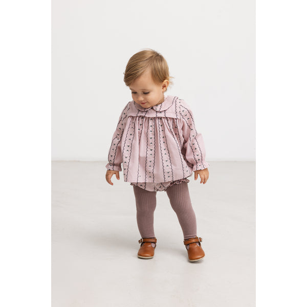 Bloomers Pava Dusty Purple Bloom – 100% katoen – MarMar Copenhagen