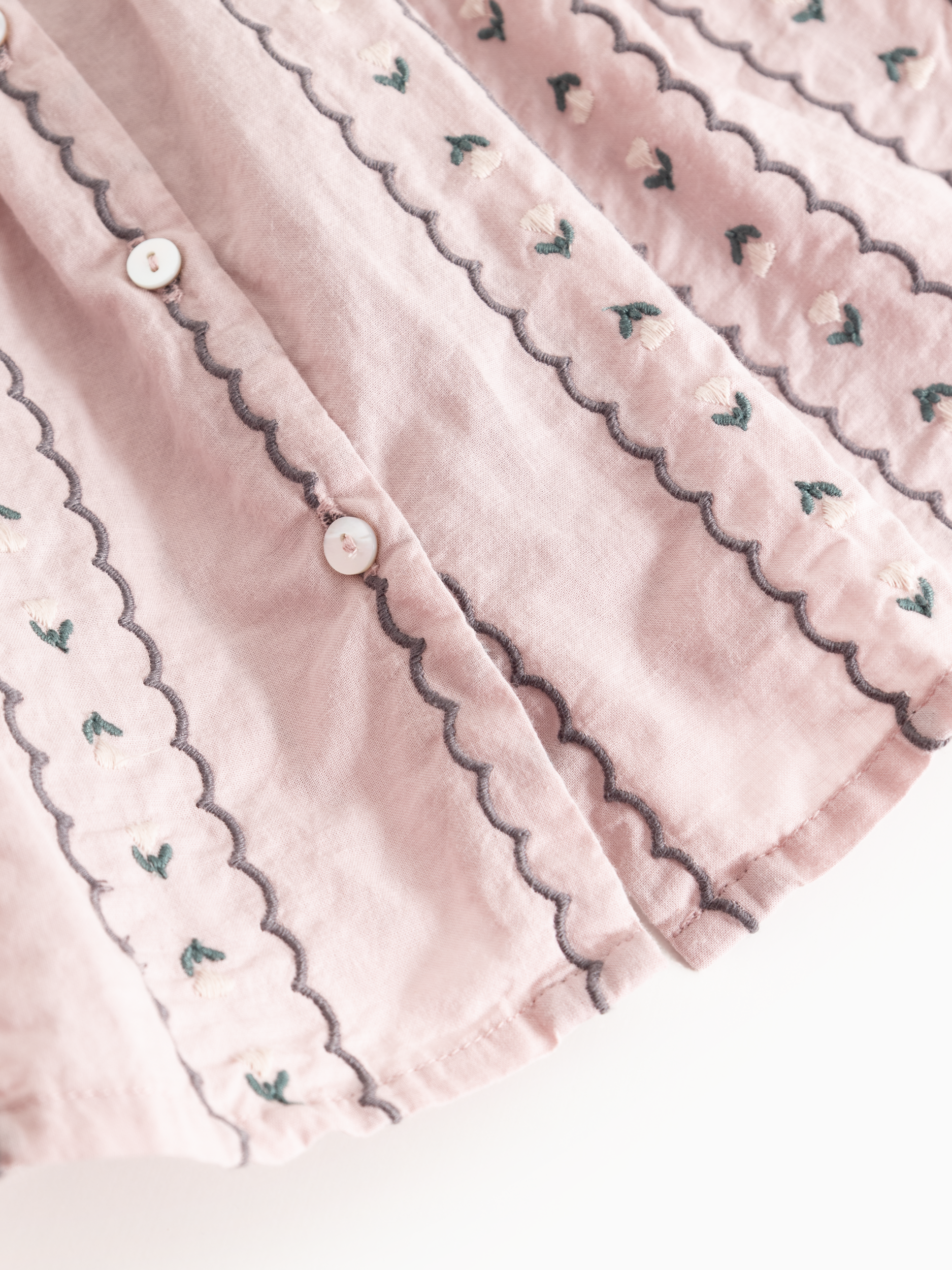 Blouse Tora – Dusty Purple Bloom – Light Embroidery – MarMar Copenhagen