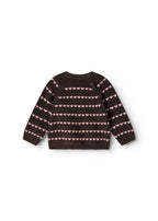 Gebreide trui Torin B - Rose Frosting Hearts – Merinowol & katoen – MarMar Copenhagen