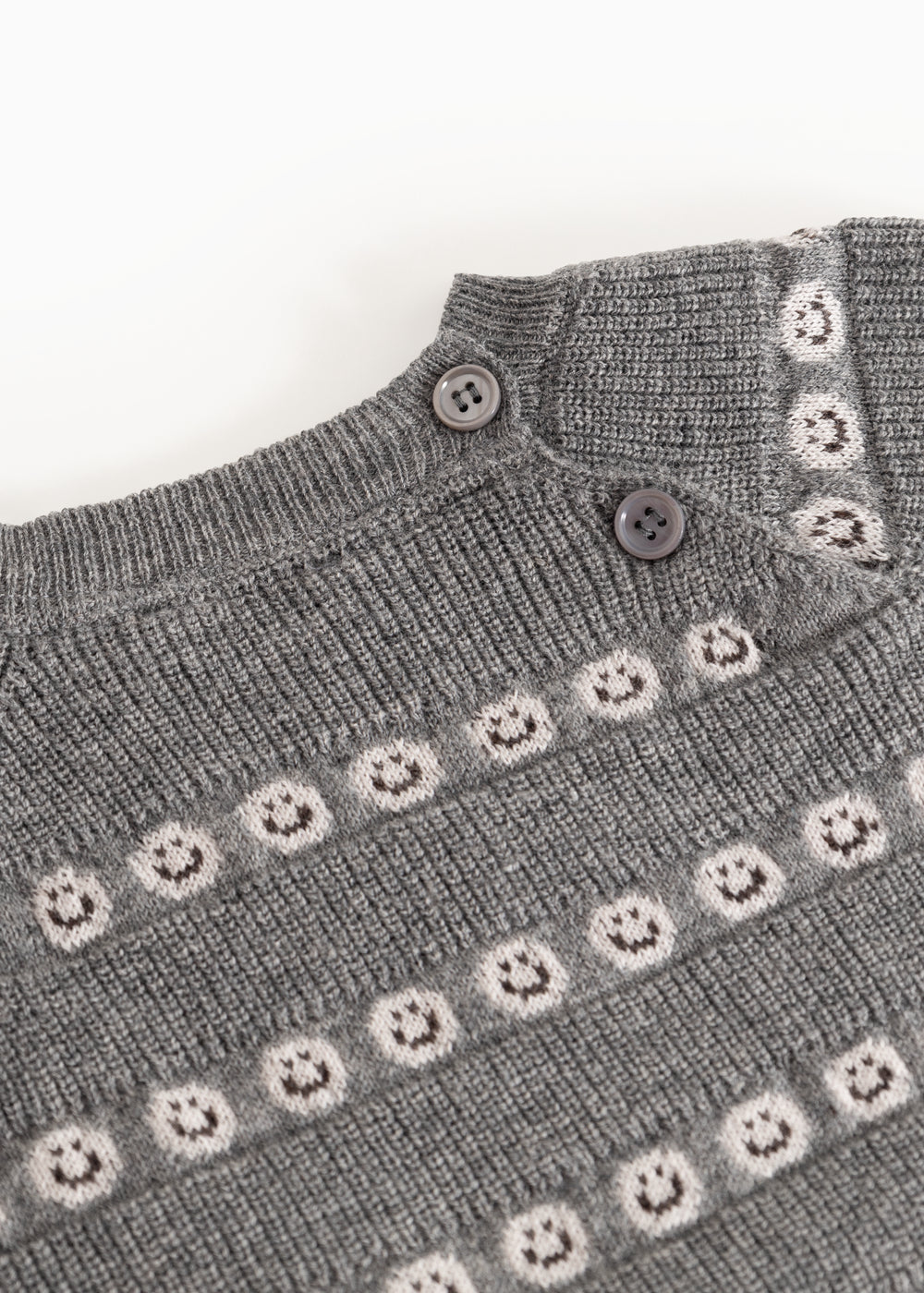 Gebreide trui Torin B - Creamy Smiles – Merinowol & katoen – MarMar Copenhagen
