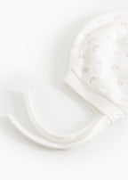 Strikmutsje Axa Flower Stripe – Biologisch katoen & modal – MarMar Copenhagen