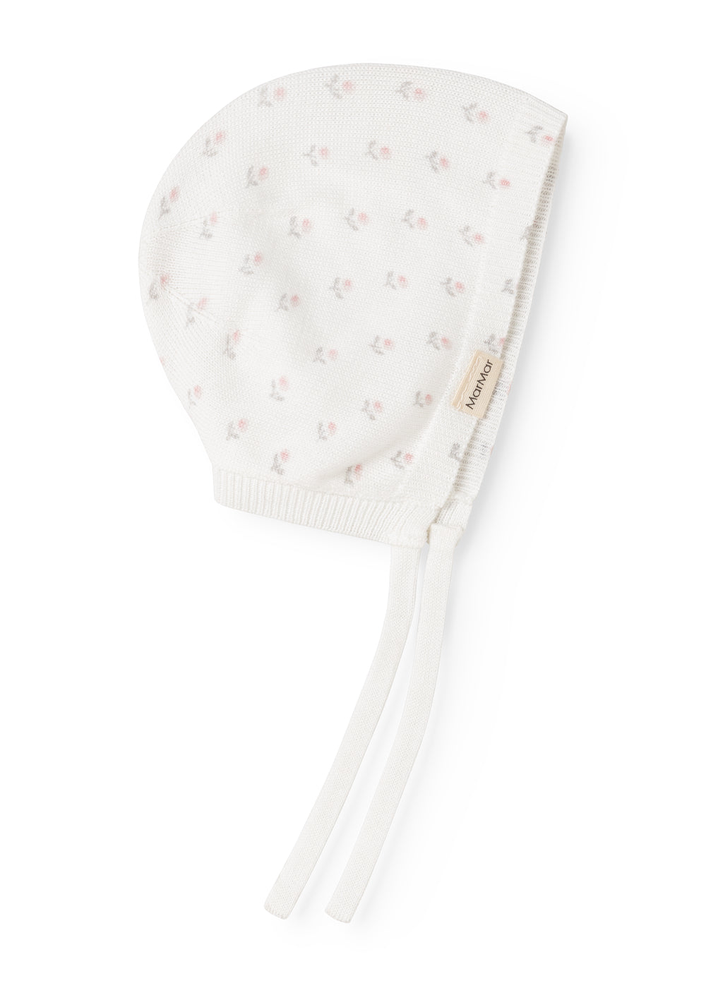 Strikmutsje Axa Flower Stripe – Biologisch katoen & modal – MarMar Copenhagen