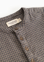 Totoro Shirt – Structured Cotton – Houndstooth Check – MarMar Copenhagen