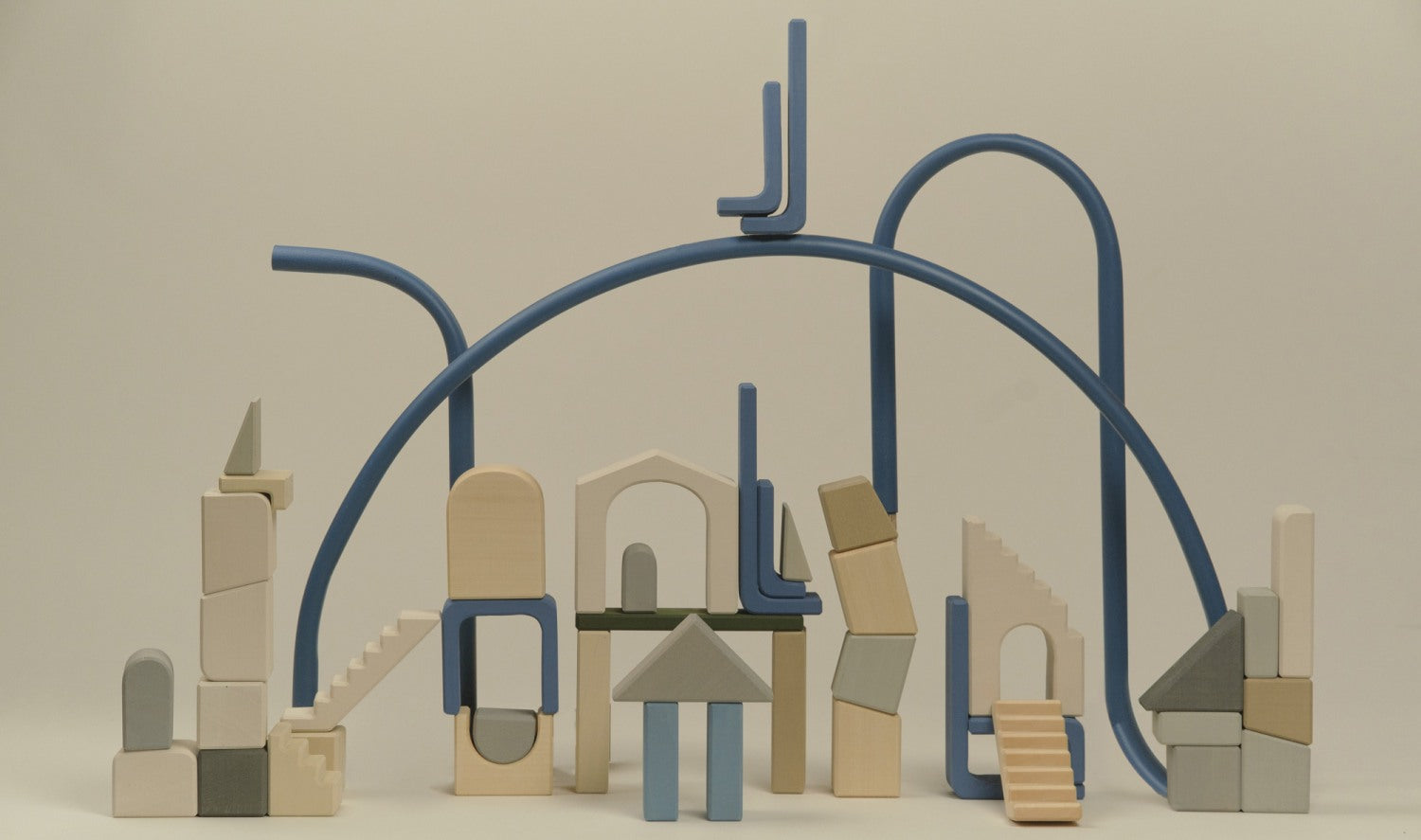 Houten bouwblokken - GES-2 Inner Feeling – Open-ended play – Raduga Grëz