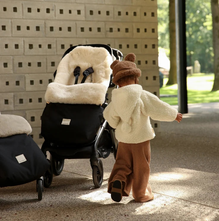 Merino wollen babymuts Teddy Hat - Bruno - BINIBAMBA