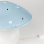 Nachtlamp Paddenstoel Middel – Blauw met dimmer – 26 x 20 cm – Egmont Toys