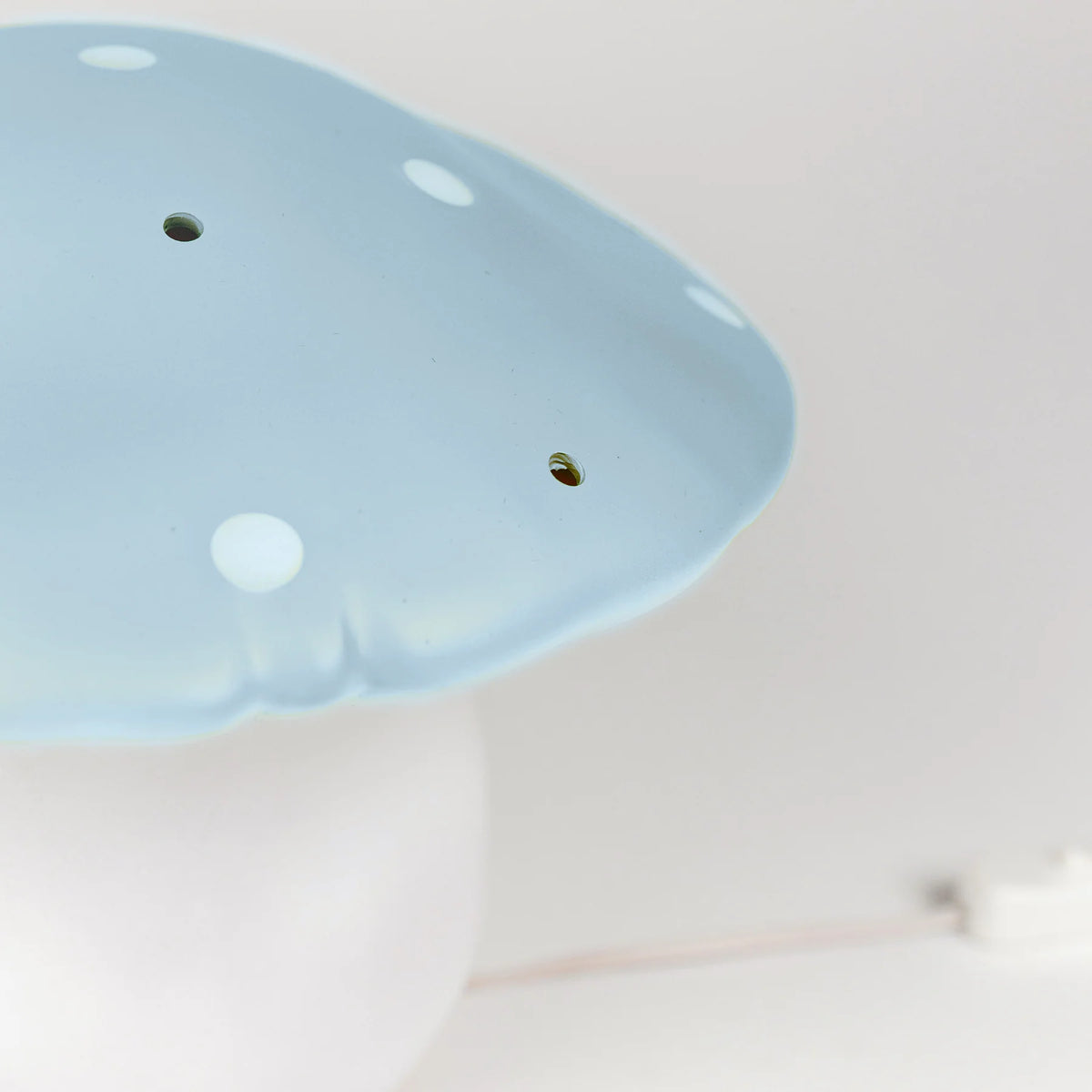 Nachtlamp Paddenstoel Middel – Blauw met dimmer – 26 x 20 cm – Egmont Toys