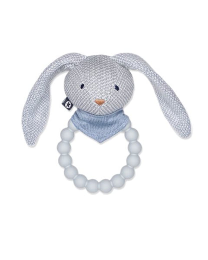 Bunny rattle - Silicone ring - Smallstuff