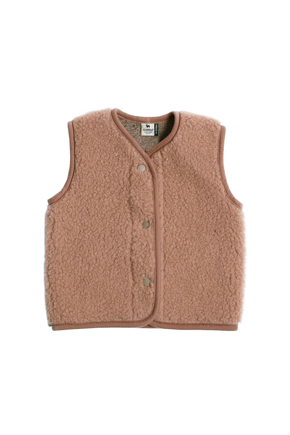 Bodywarmer Tyb light junior - 100% Wol - Alwero