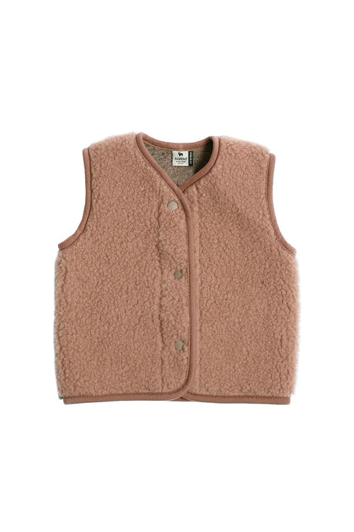 Bodywarmer Tyb light junior - 100% Wol - Alwero - productfoto