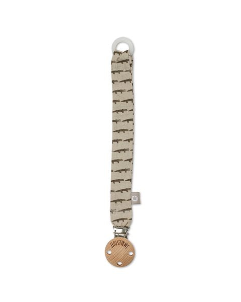 SmallStuff - Pacifier holder - Speenkoord - Krokodil - 100% katoen