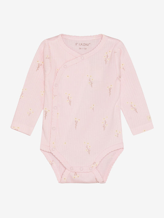 Overslagromper - Modal/katoen mix - Roze/Potpourri - Fixoni