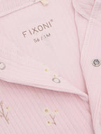 Boxpakje/pyjama - Modal/katoen mix - Roze/Potpourri - Fixoni - productfoto - afbeelding 2