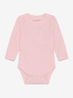 Romper - Modal/katoen - Roze/Bleached Mauve Melange - Fixoni - voorkant