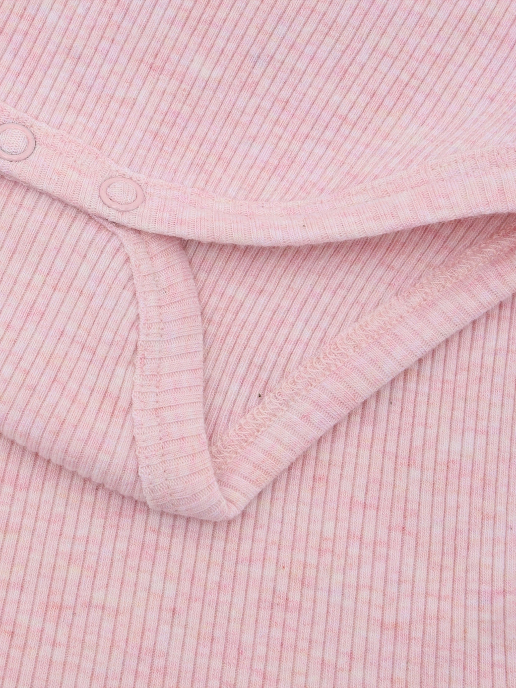 Romper - Modal/katoen - Roze/Bleached Mauve Melange - Fixoni