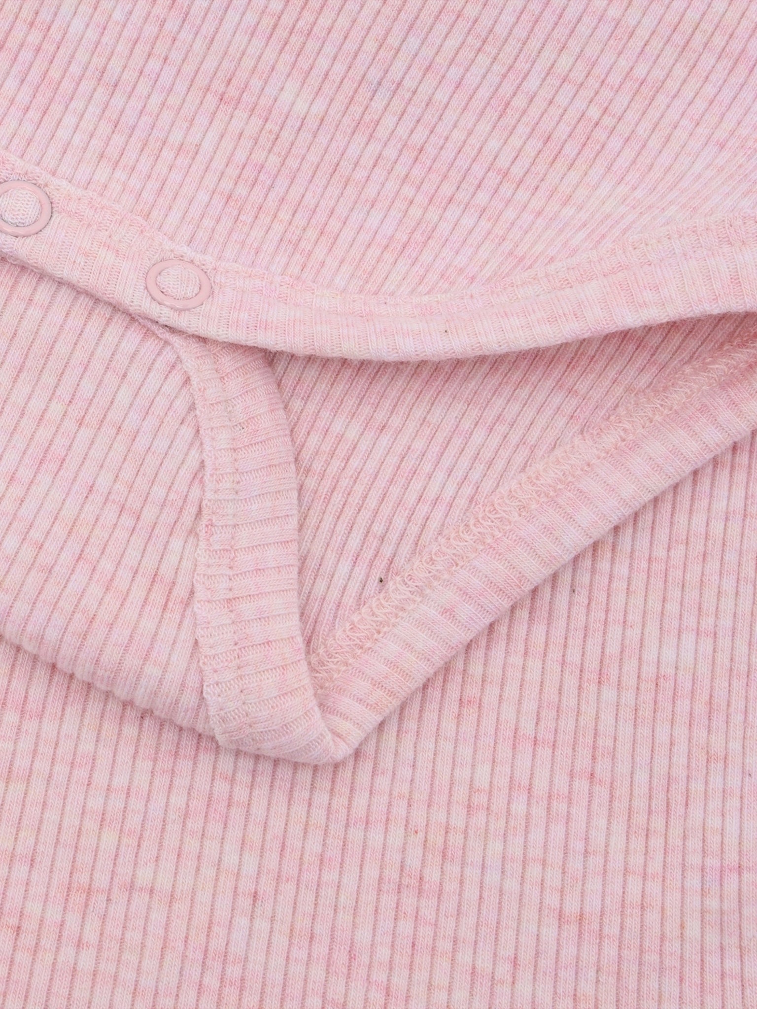 Romper - Modal/katoen - Roze/Bleached Mauve Melange - Fixoni