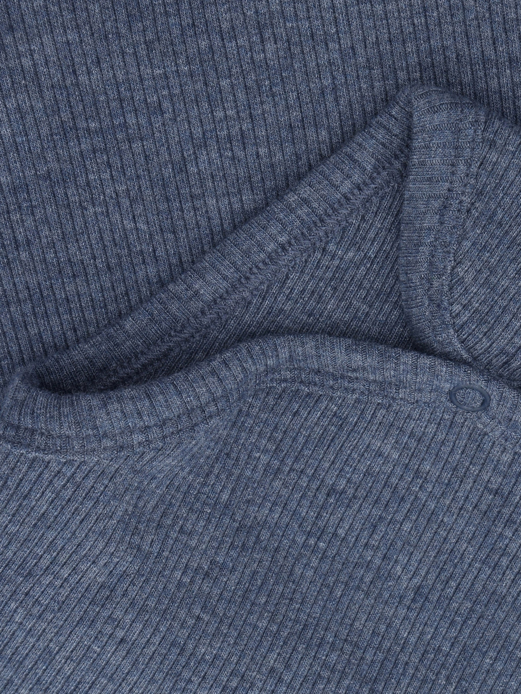 Romper - Modal/katoen - Donkerblauw/Vintage Indigo Melange - Fixoni - voorkant - afbeelding 2
