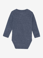 Overslagromper - Modal/katoen - Donkerblauw/Vintage Indigo Melange - Fixoni