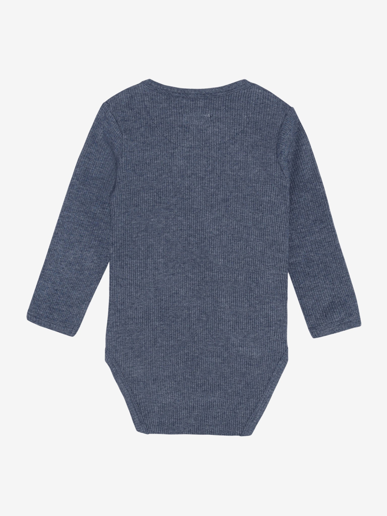 Overslagromper - Modal/katoen - Donkerblauw/Vintage Indigo Melange - Fixoni