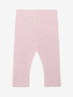Legging - Modal/katoen - Roze/ Bleached Mauve Melange - Fixoni - productfoto - afbeelding 3