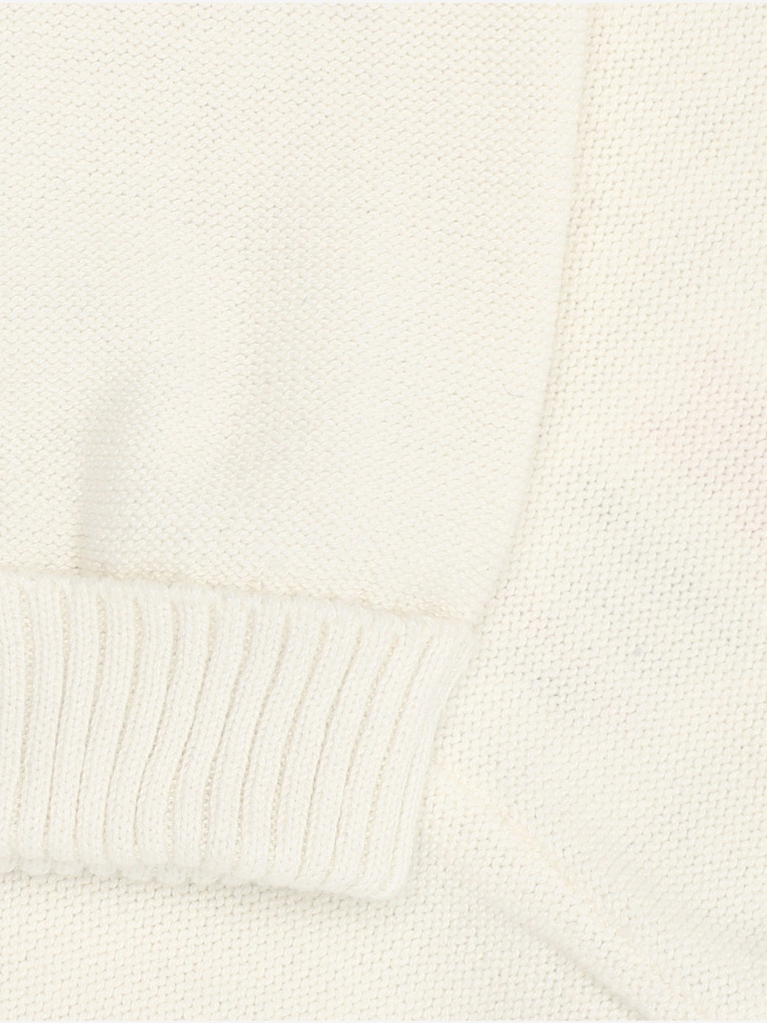 Gebreid broekje - Biologisch katoen - Knit Pants - Antique White - GOTS - Fixoni - productfoto - afbeelding 2