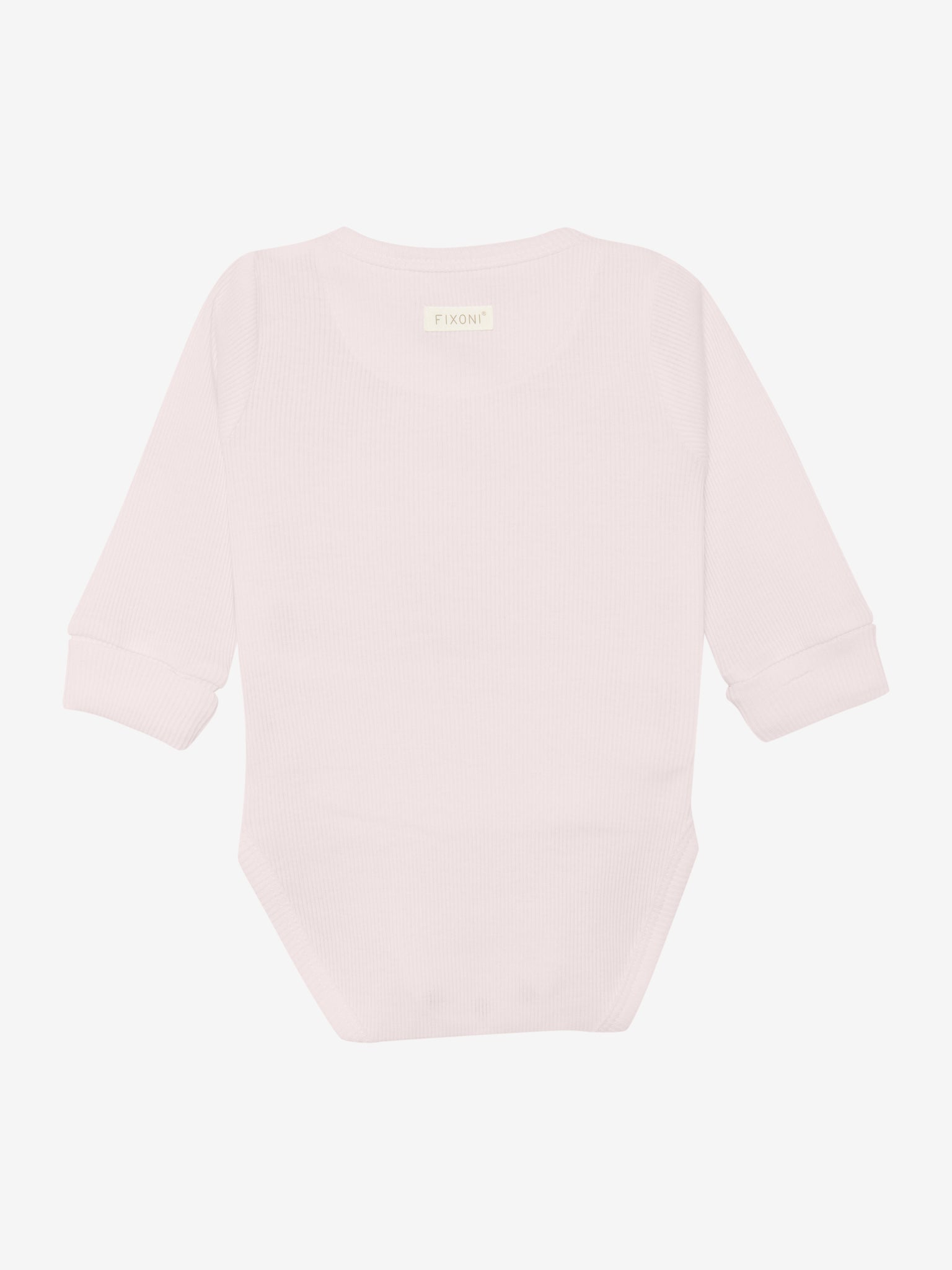 Overslagromper - Biologisch katoen - Wrap Body Long Sleeve - Hushed Violet - GOTS - Fixoni - voorkant - afbeelding 3