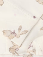 Leggings mit Hasenprint – Pale Lilac – Bio-Baumwolle – Fixoni