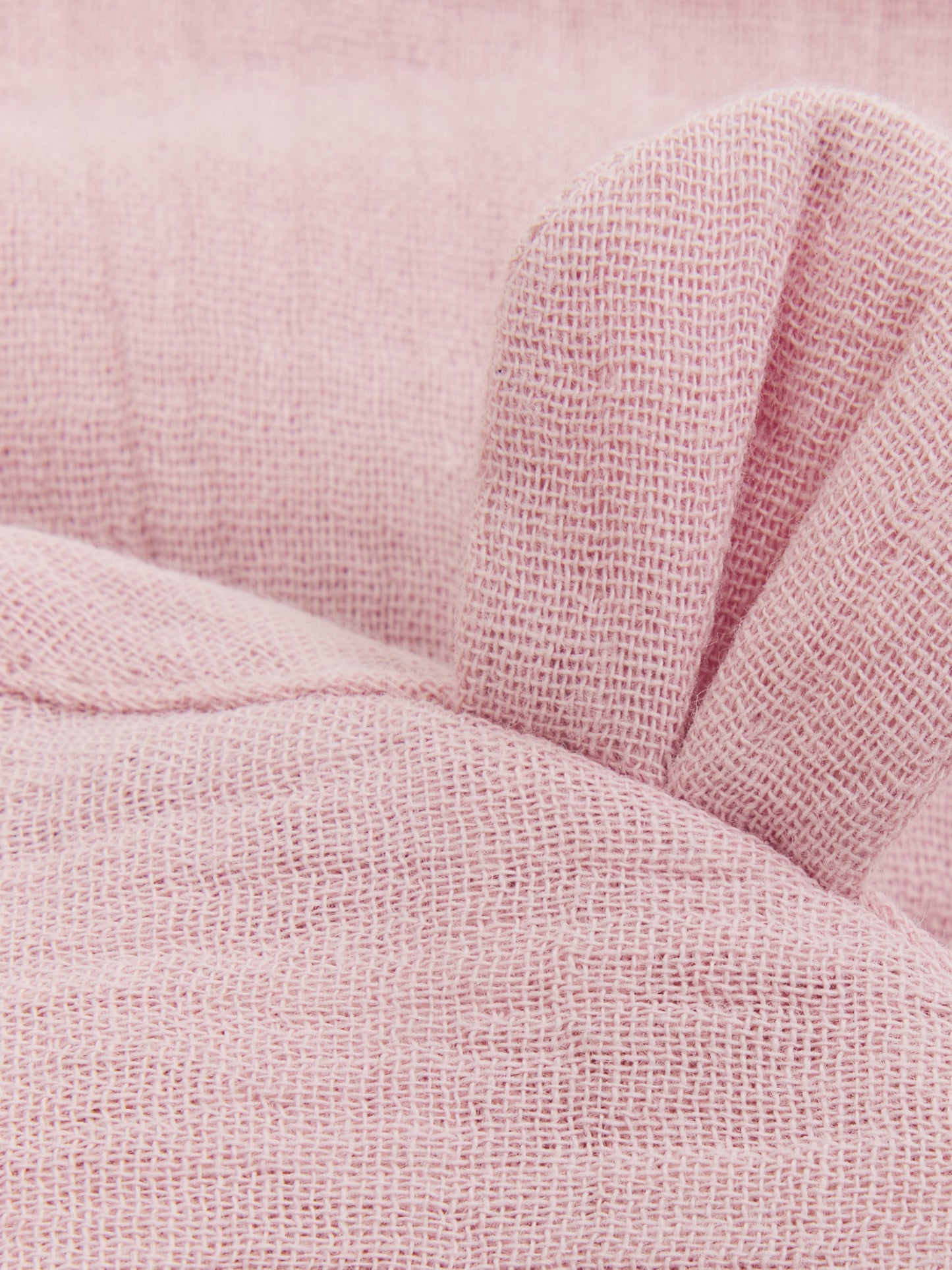 Baby zonnehoedje met oortjes - Katoen mousseline - HutteliHut