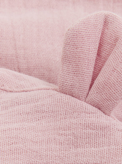 Baby zonnehoedje met oortjes - Katoen mousseline - HutteliHut