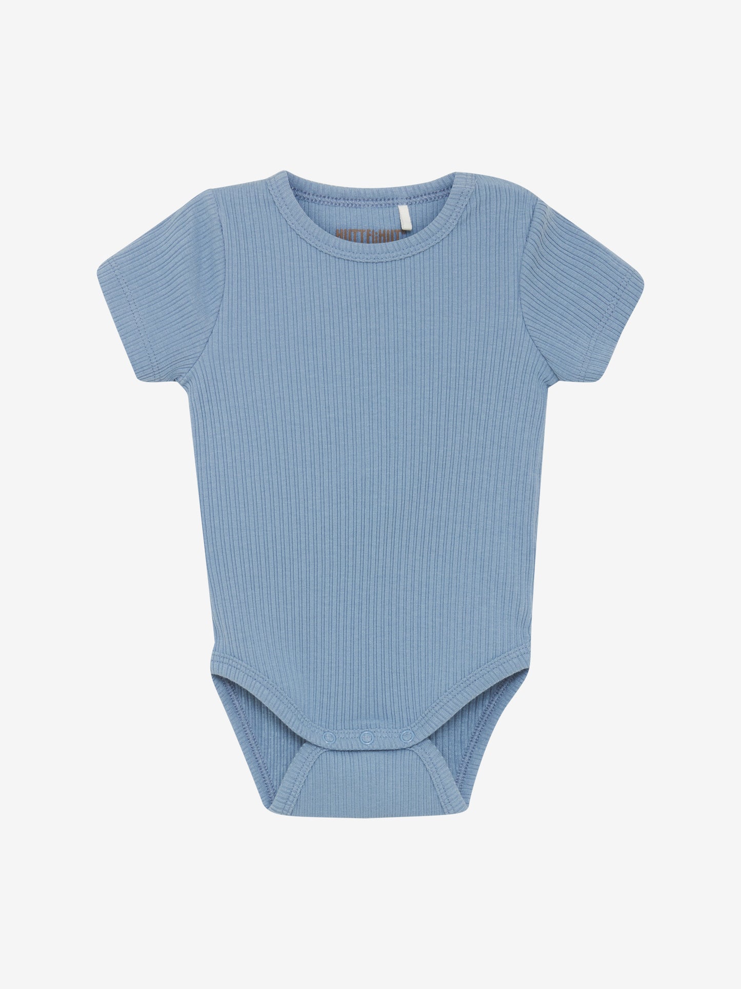 Romper korte mouw - Katoen & Modal mix - Windward Blue - Body SS Rib - Huttelihut