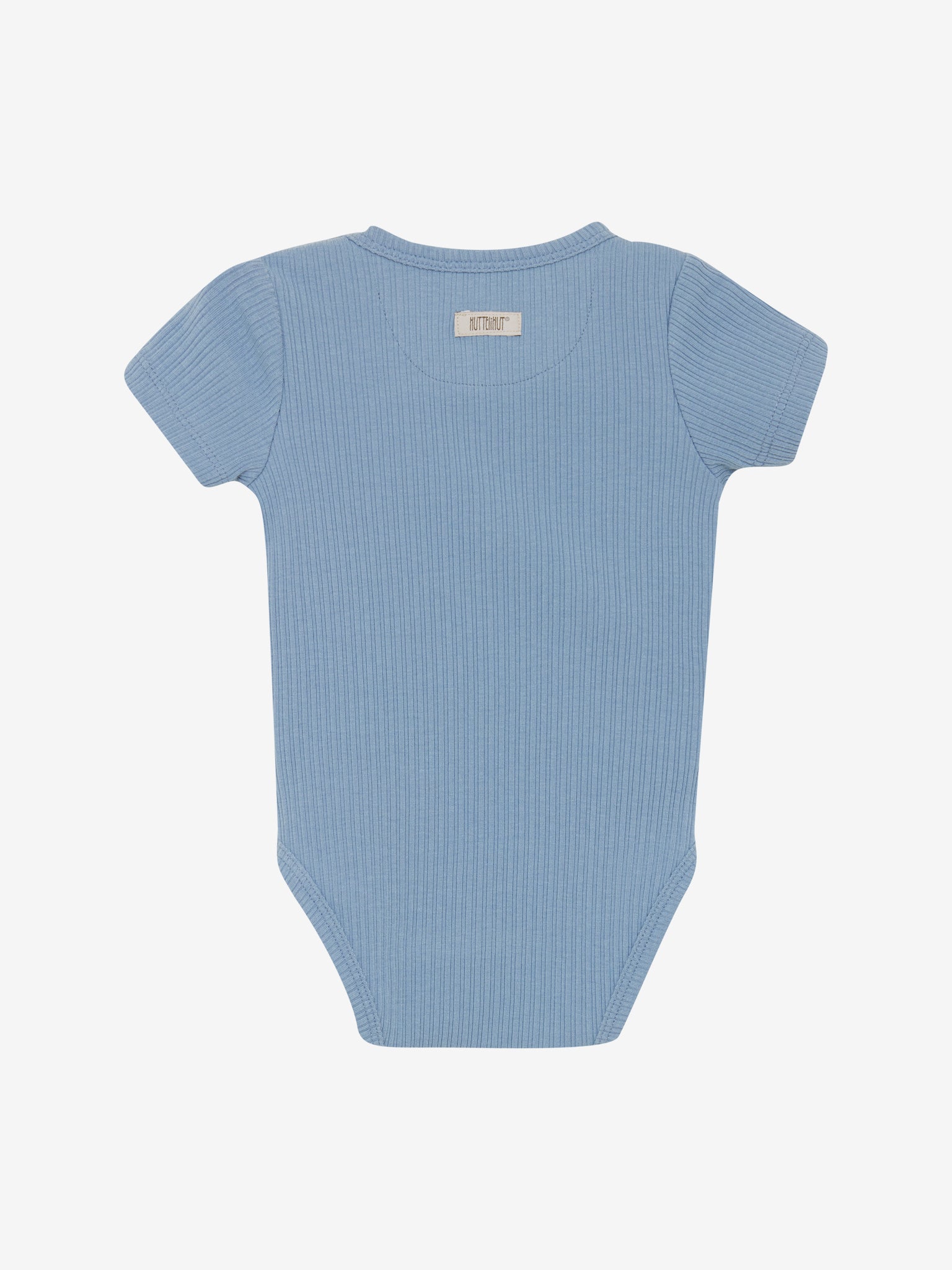 Romper korte mouw - Katoen & Modal mix - Windward Blue - Body SS Rib - Huttelihut - voorkant - afbeelding 4