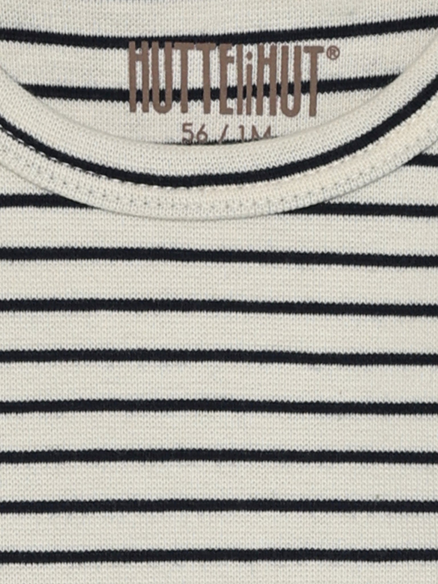 Romper lange mouw - Biologisch katoen - Body LS YD Stripe - Navy Blazer - Huttelihut - voorkant - afbeelding 3